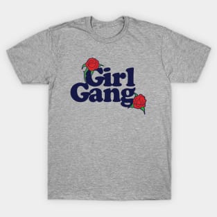 Girl Gang Retro Feminist T-Shirt